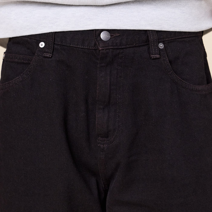 Edwin Jeans - Matrix Wide Pant - Black Coffee Bean Overdyed