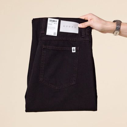 Edwin Jeans - Matrix Wide Pant - Black Coffee Bean Overdyed