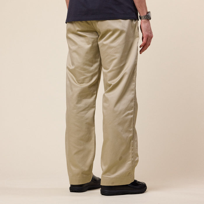 Edwin Jeans - Wide Chino Trousers - Khaki