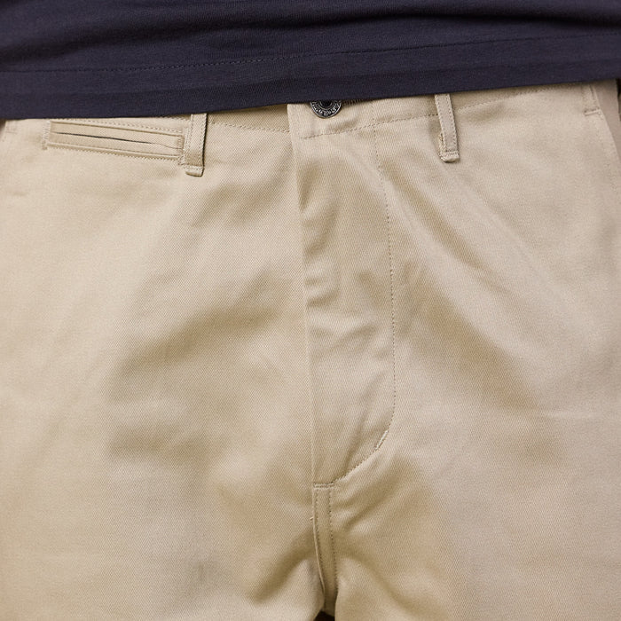Edwin Jeans - Wide Chino Trousers - Khaki