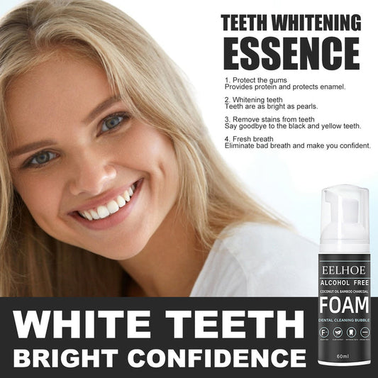 EELHOE Coconut Oil Bamboo Charcoal Mousse Foaming Toothpaste EELHOE COSMETICS