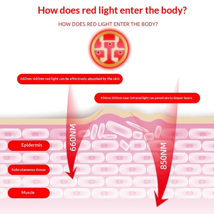 EELHOE Electric Heating Red Light Therapy Shoulder Massager EELHOE COSMETICS
