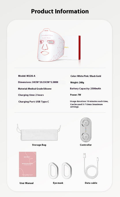 EELHOE LED Red Light Therapy Mask EELHOE COSMETICS