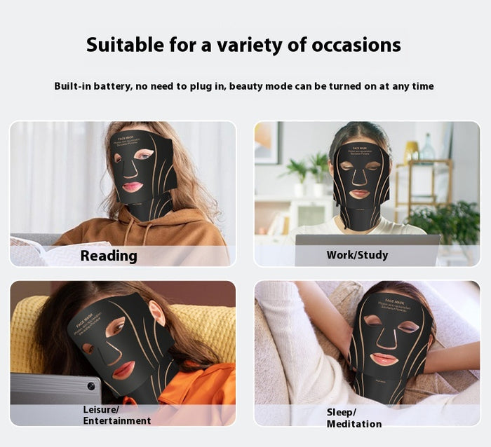 EELHOE Red Light LED Beauty Mask – Face & Neck EELHOE COSMETICS