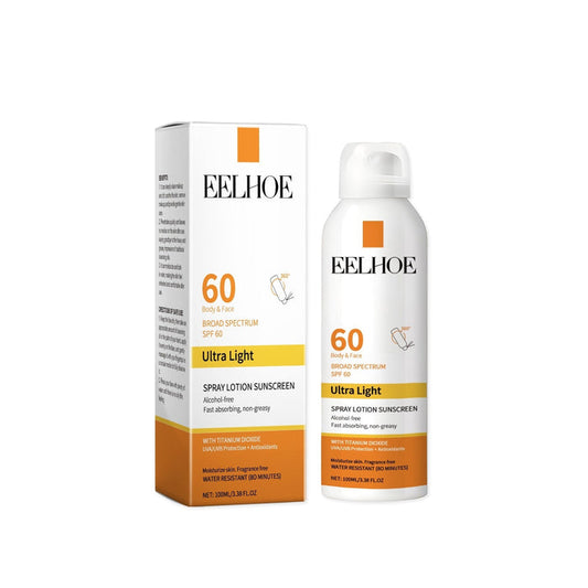 EELHOE Sunscreen Spray For Body +60 SPF - Sunscreen High Spf Atomizing EELHOE COSMETICS