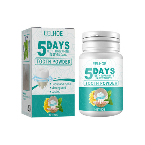 EELHOE Teeth Whitening Powder – Deep Cleaning & Stain Removal 50g Boxed EELHOE COSMETICS