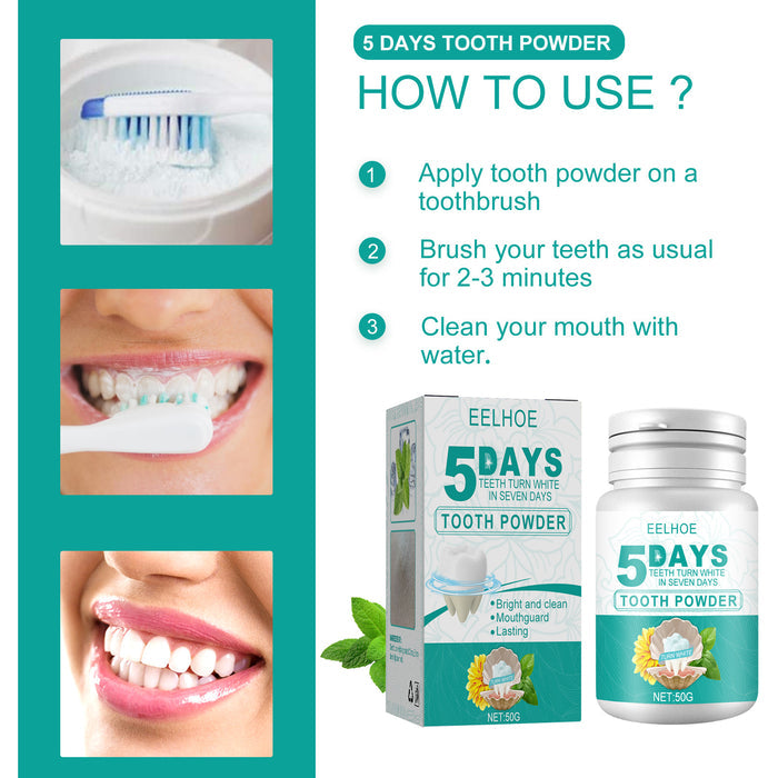 EELHOE Teeth Whitening Powder – Deep Cleaning & Stain Removal EELHOE COSMETICS
