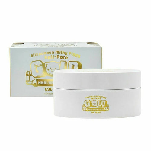 ELIZAVECCA Hell-Pore Gold Hyaluronic Acid Eye Patch شرائح العين بمستخلص الذهب والهيالرونيك اسد