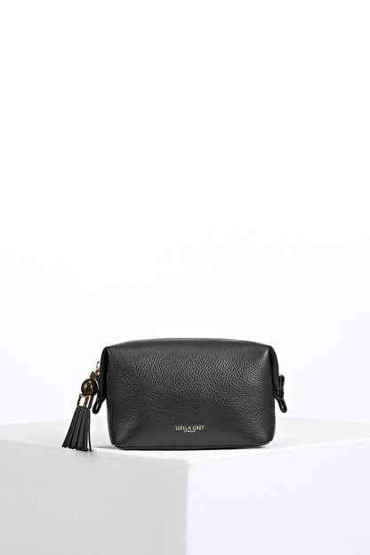 Elletra Black Mini Wash Bag
