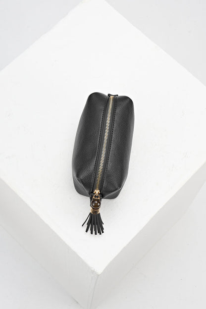 Elletra Black Mini Wash Bag