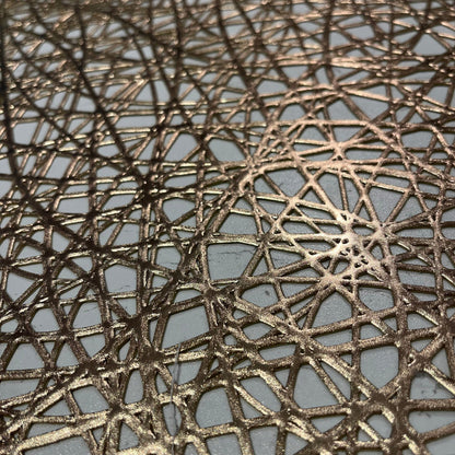 Emily Gold Round Placemats - Set of 4