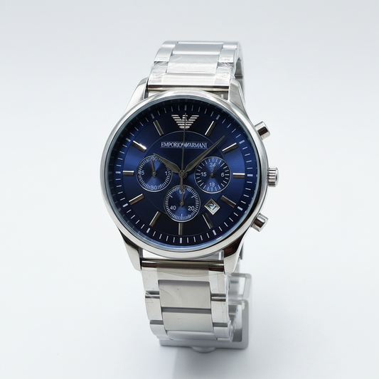 Emporio Armani AR2448 Chronograph Watch - White Background