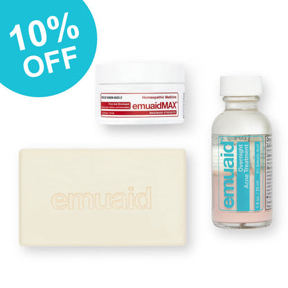 emu aid skin care set with ointment and treatment 10 percent off