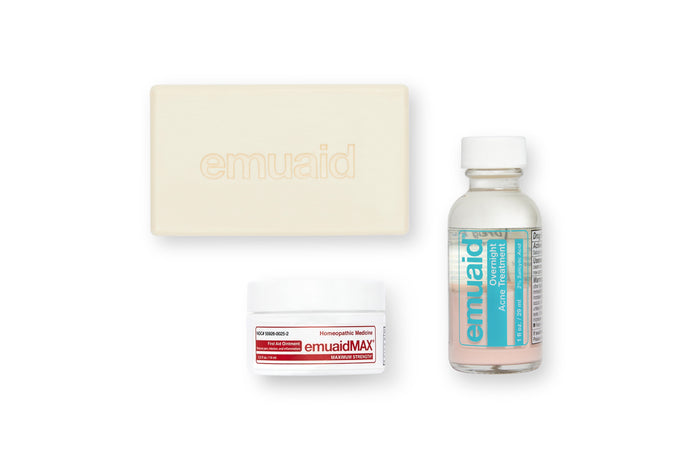 Ernuaid products on a white background