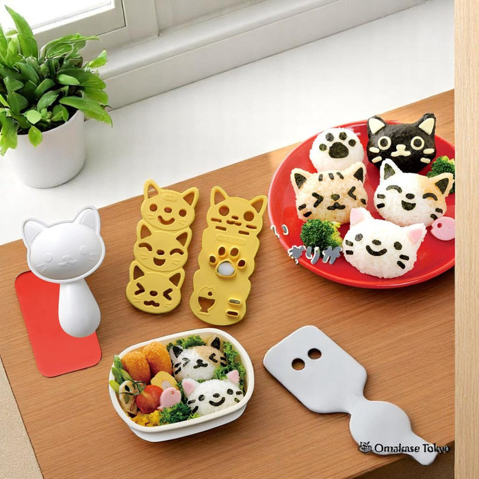 Ernest nico Kitchen Onigiri Mold Cutter Omusubinyan Cat A-76708
