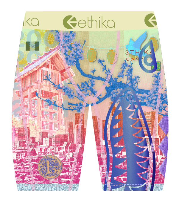 Ethika BOXER BRIEF BMR Sakura (MLUS3586)