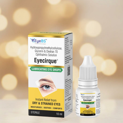 Eyecirque Preservative Free Lubricating Eye Drops for Instant Relief From Tired & Dry Eyes