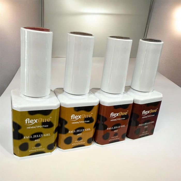 4 Jelly Gel Design 15ml Nail Polish