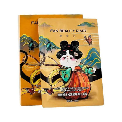 Fan Beauty Black Spruce Hydra-Filler Black Mask - Sleeping Beauty