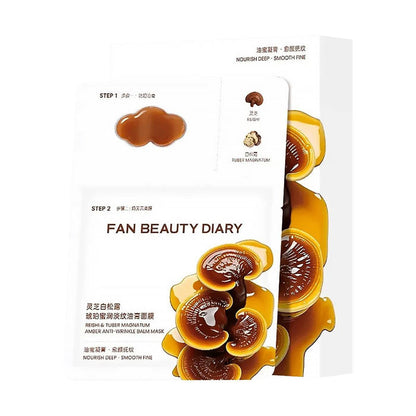 Fan Beauty Reishi & Tuber Magnatum Amber Anti-Wrinkle Balm Mask 5 sheets