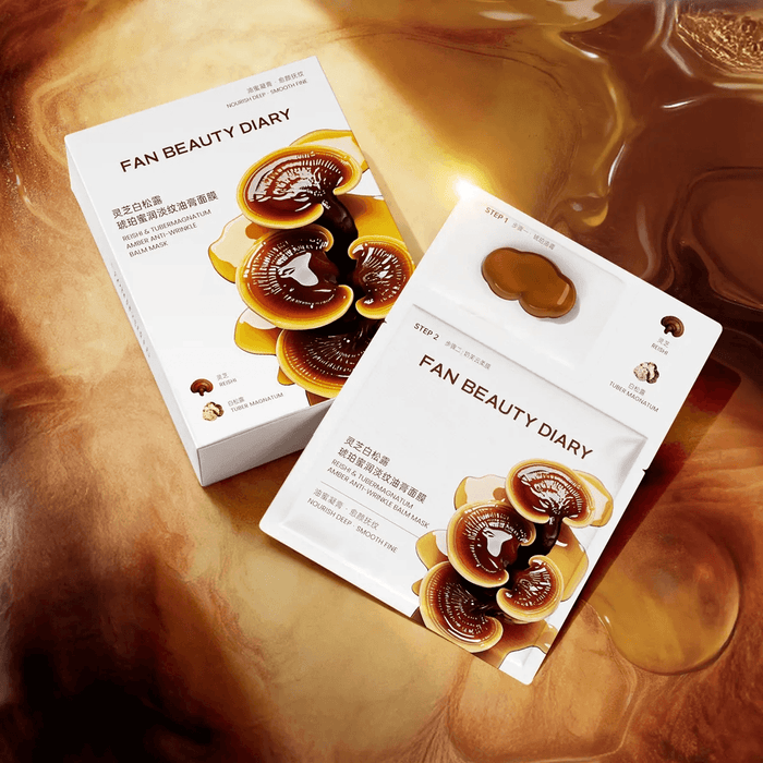 Fan Beauty Reishi & Tuber Magnatum Amber Anti-Wrinkle Balm Mask 5 sheets