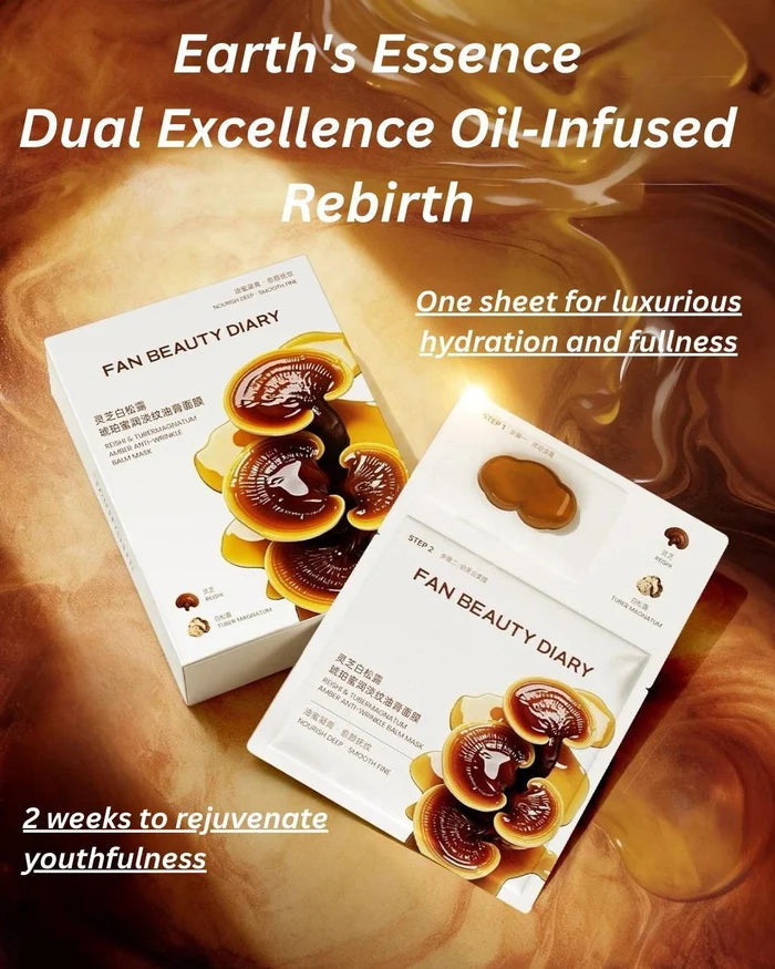 Fan Beauty Reishi & Tuber Magnatum Amber Anti-Wrinkle Balm Mask 5 sheets
