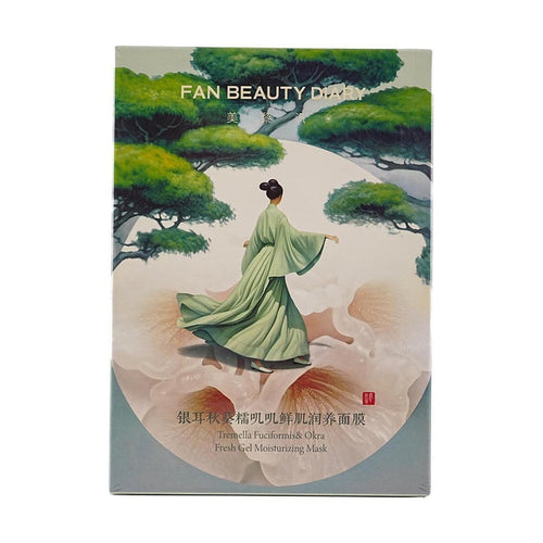 Fan Beauty Silver Ear Okra Moisturizing Mask 5 sheets