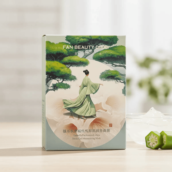 Fan Beauty Silver Ear Okra Moisturizing Mask 5 sheets