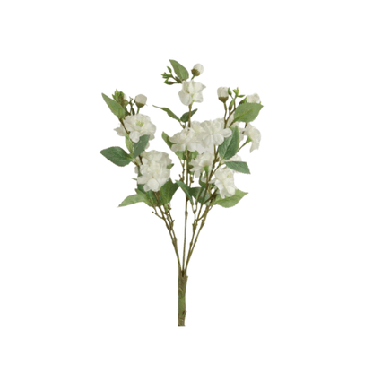 Faux Cream Cherry Blossom Bunch of Florals Accessories