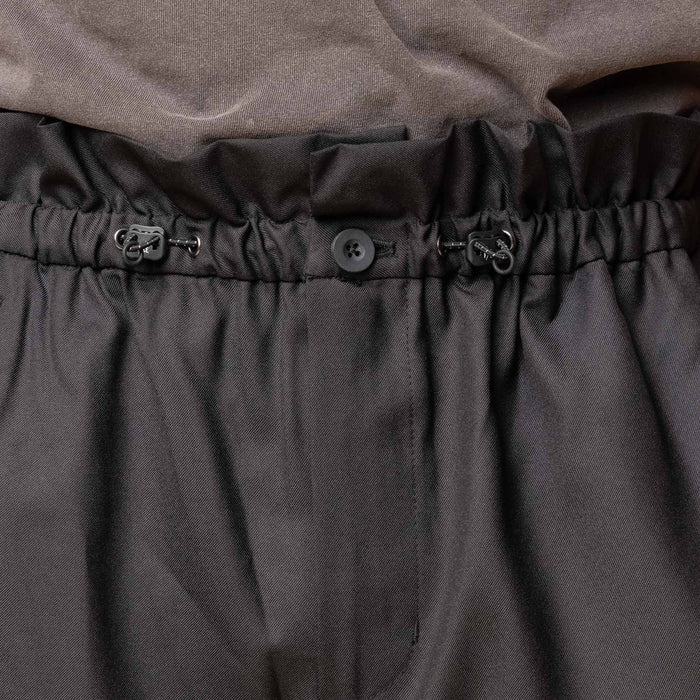 F/CE - Twistwool Wide Trousers - Black