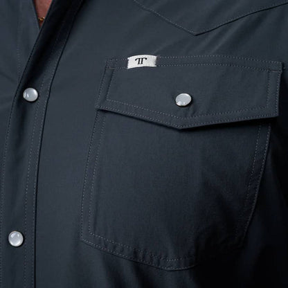 Ferrell Men's Core Snap Short Sleeve Shirt