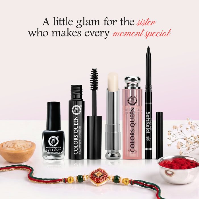Festive Rakhi Eye & Lip Makeup Kit by Colors Queen