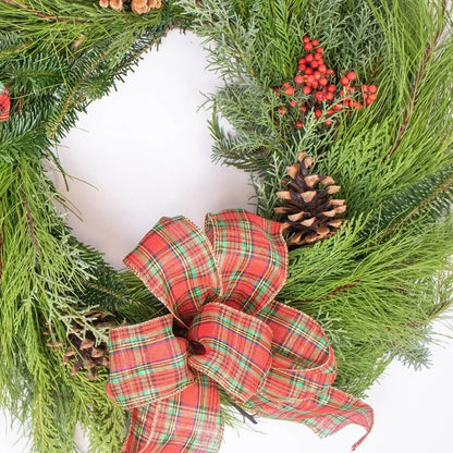 Festive Wreath DIY Flower Design Class Kit