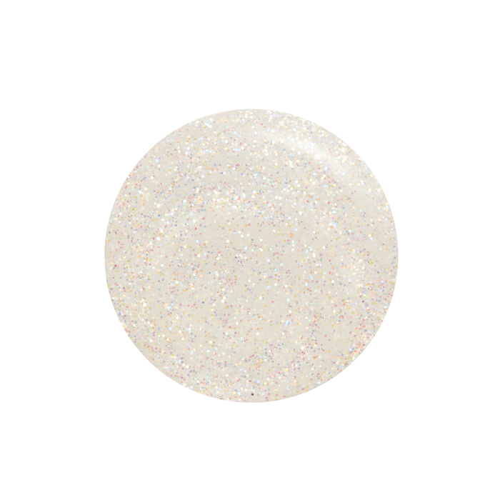 First Birthday iridescent micro glitter nail polish color swatch
