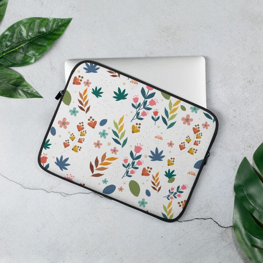 Floral Laptop Sleeve - Billyforce Shop