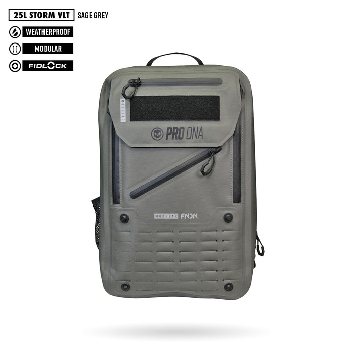 FNDN™ STORM VLT – MODULAR WEATHERPROOF BACKPACK - 25L