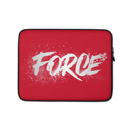 FORCE Splashed! Red Laptop Sleeve - Billyforce Shop
