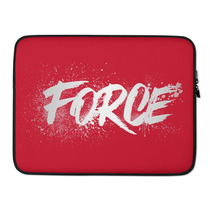 FORCE Splashed! Red Laptop Sleeve - Billyforce Shop