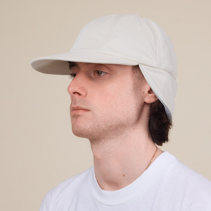 Found Feather - 6 Panel Lily Pad Cap - Beige