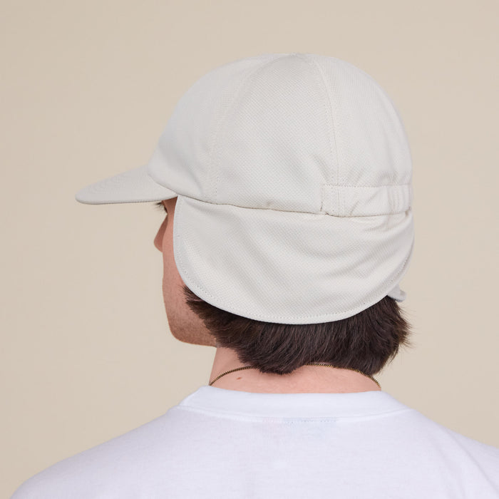 Found Feather - 6 Panel Lily Pad Cap - Beige