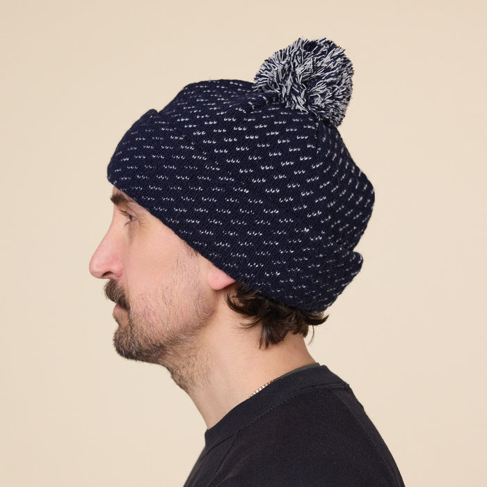 Found Feather - Tori Beanie - Navy