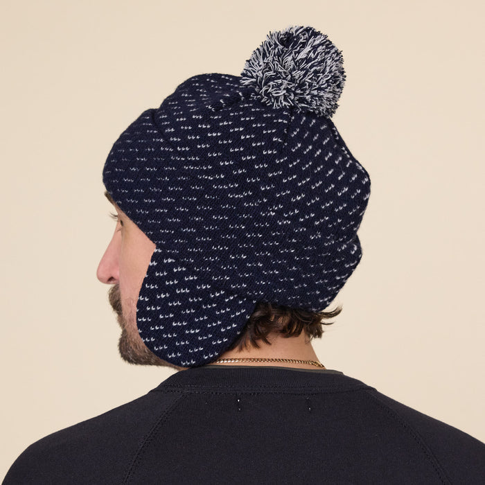 Found Feather - Tori Beanie - Navy