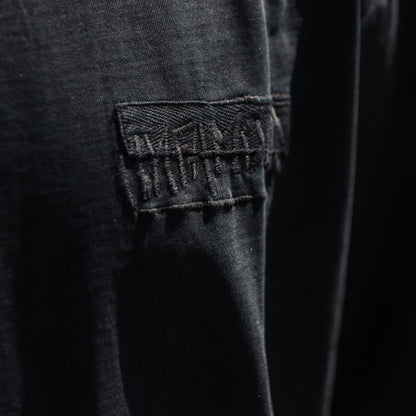 FOUNDATION TEE - BLACK WASH