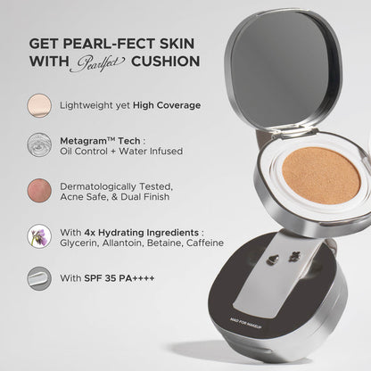 [FREE EMBOSS PO 3 DAYS] Pearlfect Cover Skin-Fit Cushion