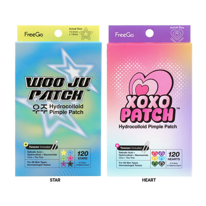 Freego Hydrocolloid Pimple Patch 120pcs