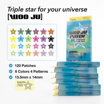 Freego Hydrocolloid Pimple Patch 120pcs