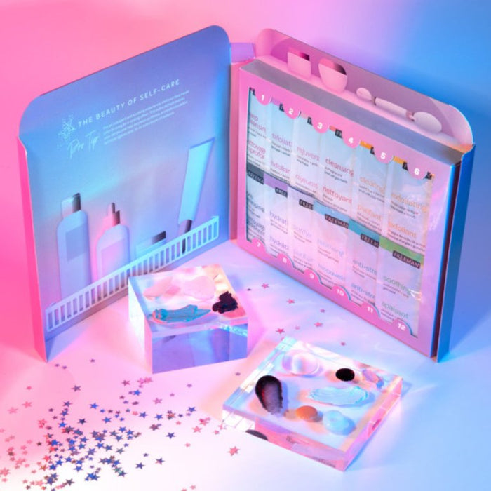FREEMAN 12PCS Mask + Chill Self-Care Skincare Fridge مجموعة ماسكات للعناية بالبشرة من فريمان