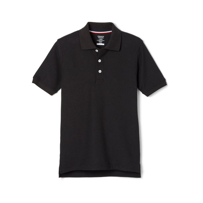 French Toast Boys Short Sleeve Pique Polo with Science and Medicine Logo