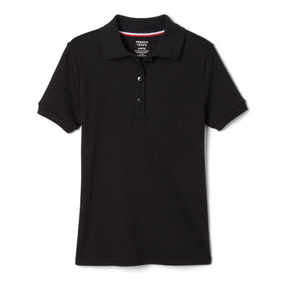 French Toast Girls Plus Short Sleeve Polo with Science and Medicine Logo