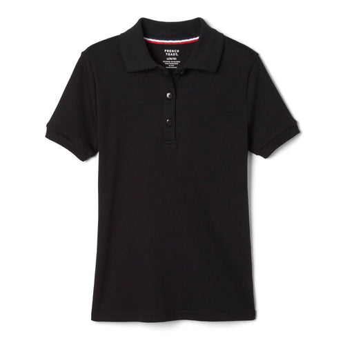 French Toast Girls Plus Short Sleeve Polo with Science and Medicine Logo